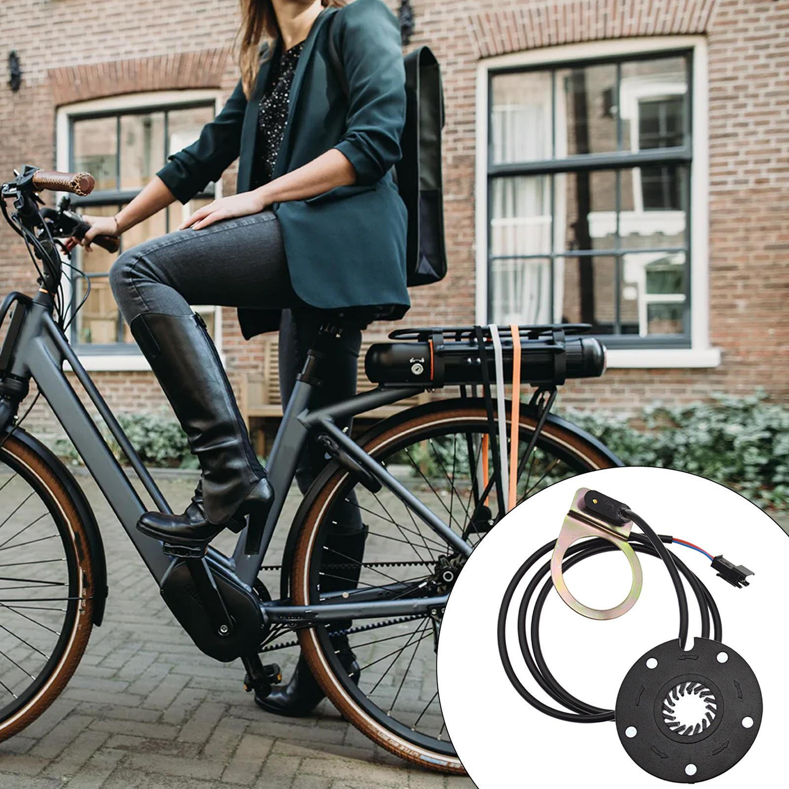 Electric Bike Power Pedal Assisted Sensor PAS Voltage Mode Ebike Assistant Kit