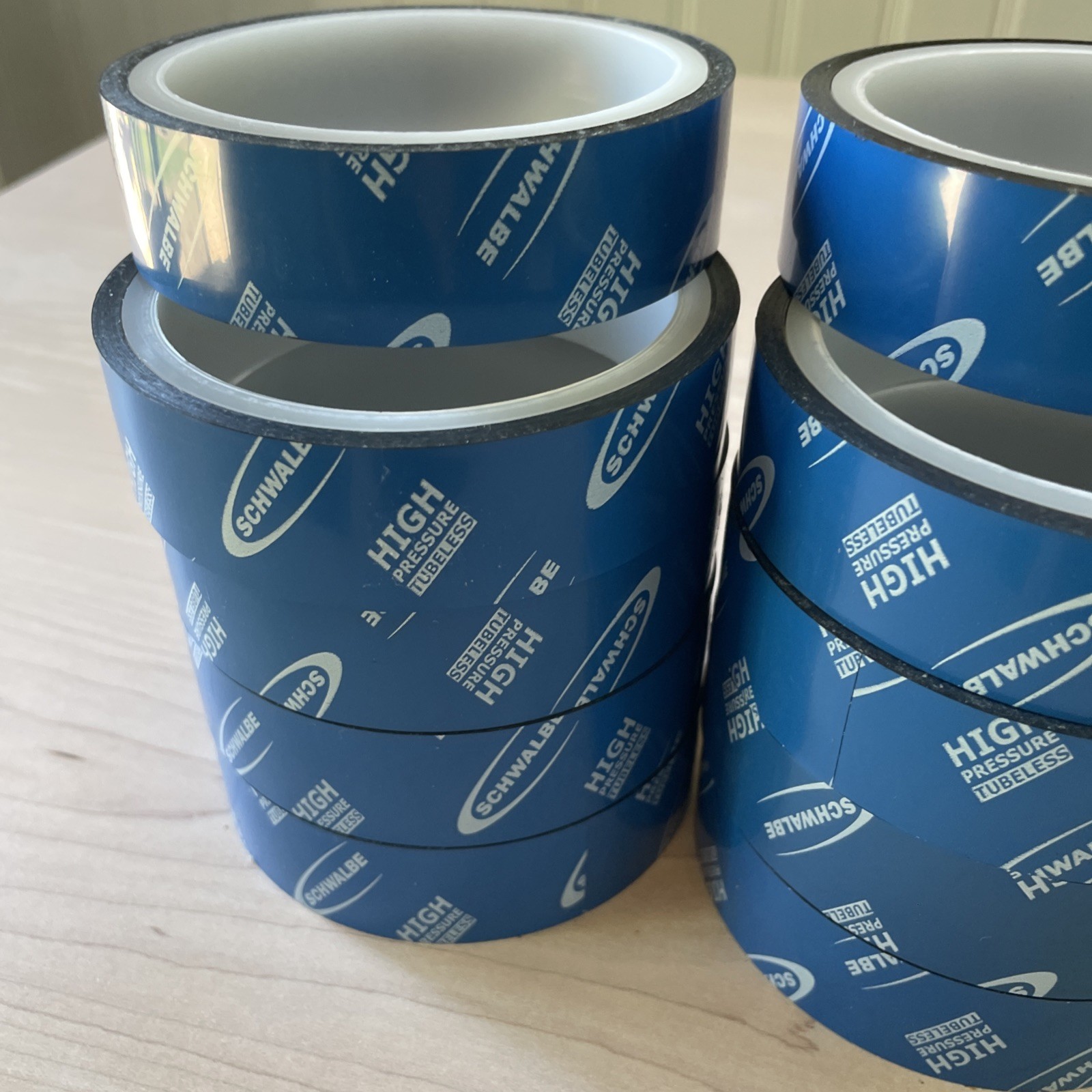 10pk Schwalbe Tubeless Rim Tape – 25mm X 10m Roll High Pressure Road Gravel TLR