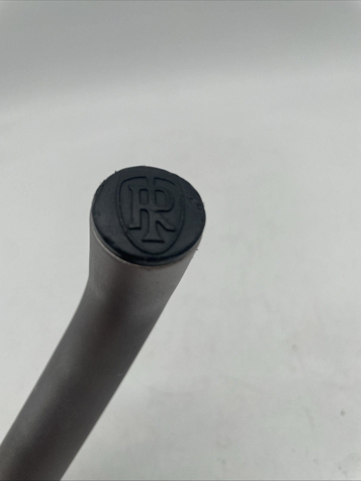 90s Era Ritchey Logic Expert Bar Ends Forged Alloy Clamp Long Bend Silver