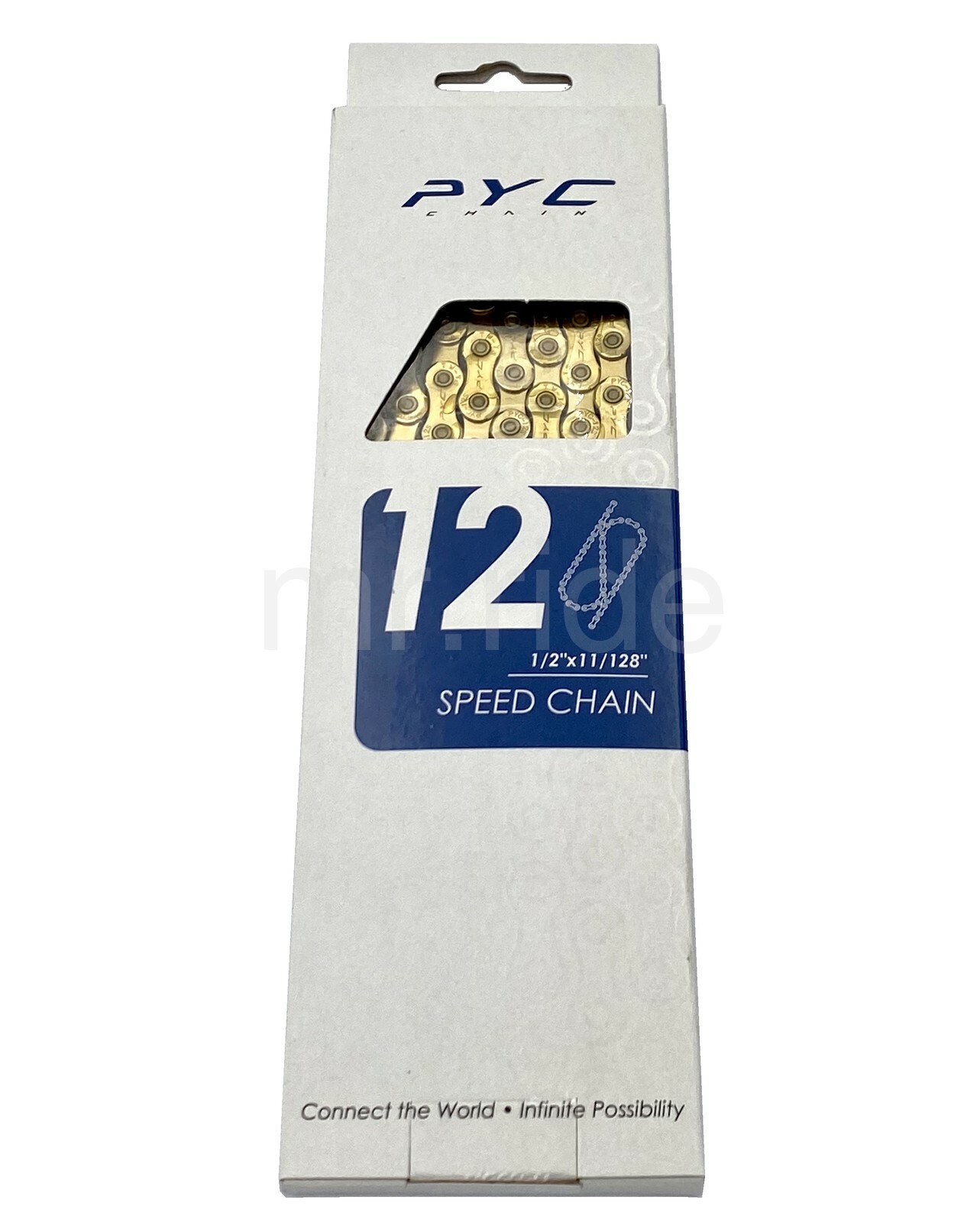PYC Light Weight Bike 12 Speed Chains fit KMC X12/Shimano/Campy/Sram 126L Gold