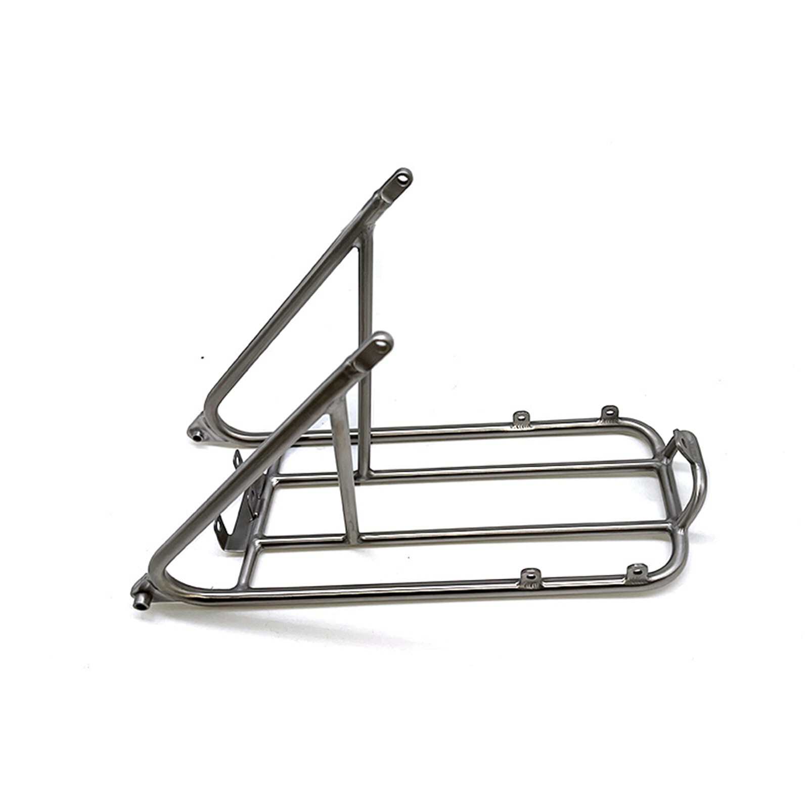 Super Lightweight Titanium Alloy Rear Rack for Brompton Bicycle Folding Bikes