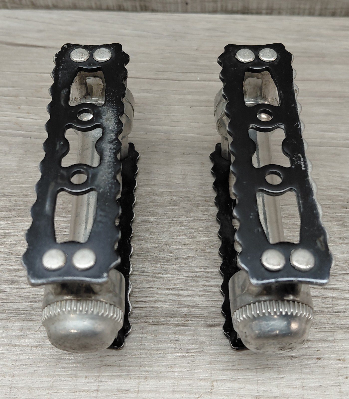 Vintage MKS Sylvan Sealed Bearing Bike Pedals 9/16″ Road Touring City Alloy