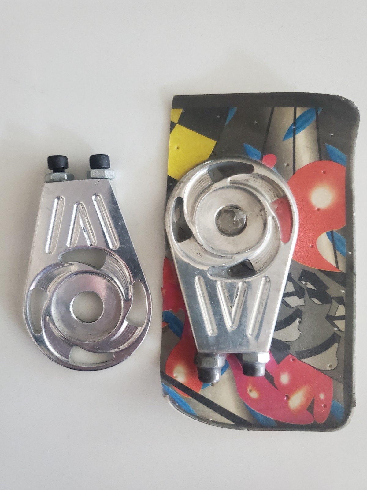 JP Crupi Bmx Metal Aluminum Chain Tensioners NOS Set of 2