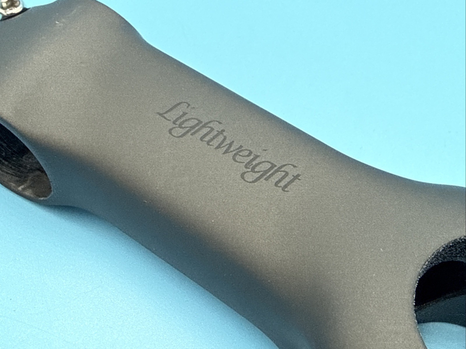 Lightweight GERMANY Bügelhalter SCHWARZ ED 110mm Carbon Fiber 1-1/8″ Stem NO BOX