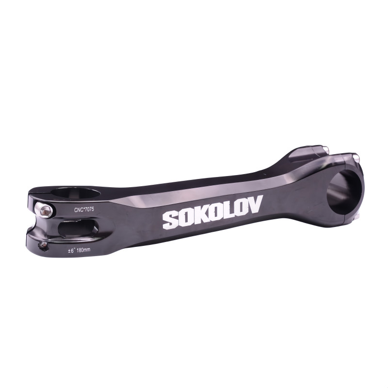 SOKOLOV Long STEMS CNC 160/170/180mm Mtb Bike Table 6 Degree Bicycle Downstem