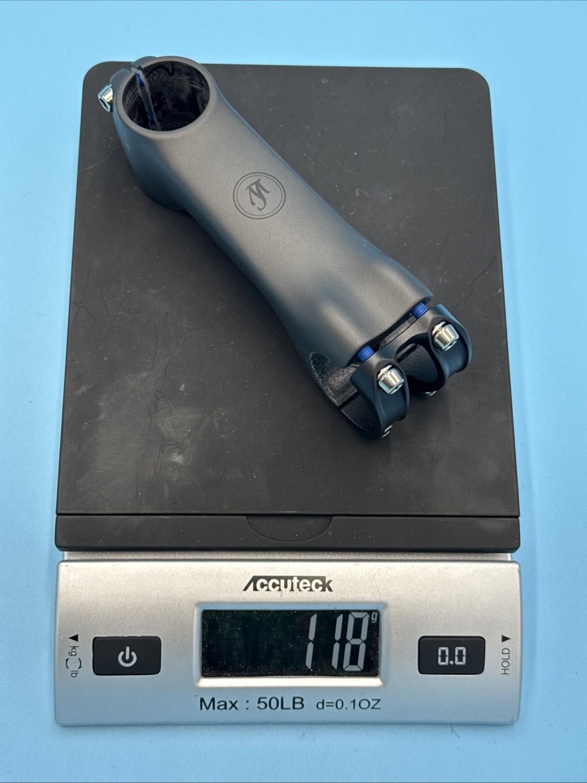 Lightweight GERMANY Bügelhalter SCHWARZ ED 110mm Carbon Fiber 1-1/8″ Stem NO BOX