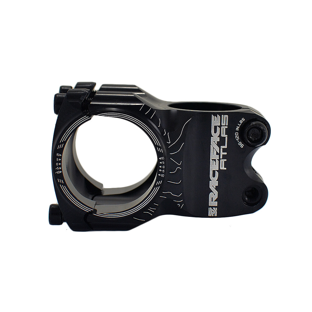 RaceFace Atlas 35 MTB Downhill Bike Bicycle Stem 35x35mm +/- 0 degree Black