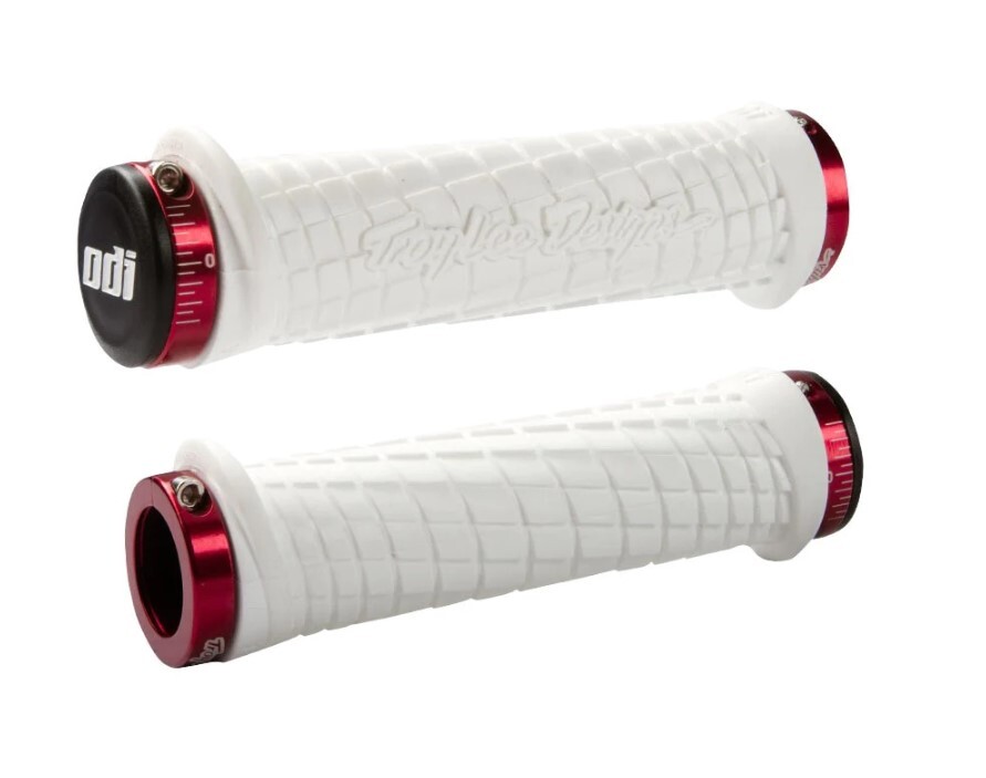 ODI TROY LEE DESIGNS SIGNATURE SERIES LOCK-ON MTB HANDLEBAR GRIPS 130MM NEW