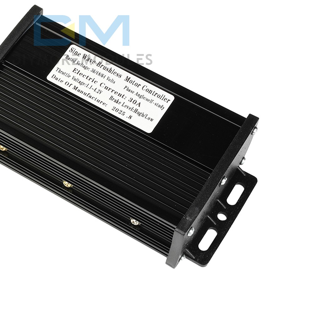 36V 48V 64V 40/30/20A Sine Wave Brushless Motor Controller for Electric Bicycle