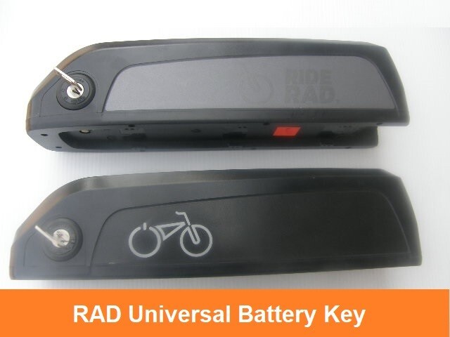 🔑RAD Power Bikes Universal Battery Key-Lot of 2 keys @ $6.00/ key w/shipping