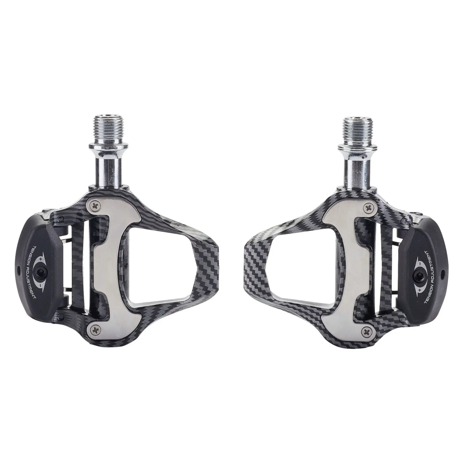 Road Bike Lock Pedal Texture Self-Locking Paddle Bearings Pedal With SPD Lock