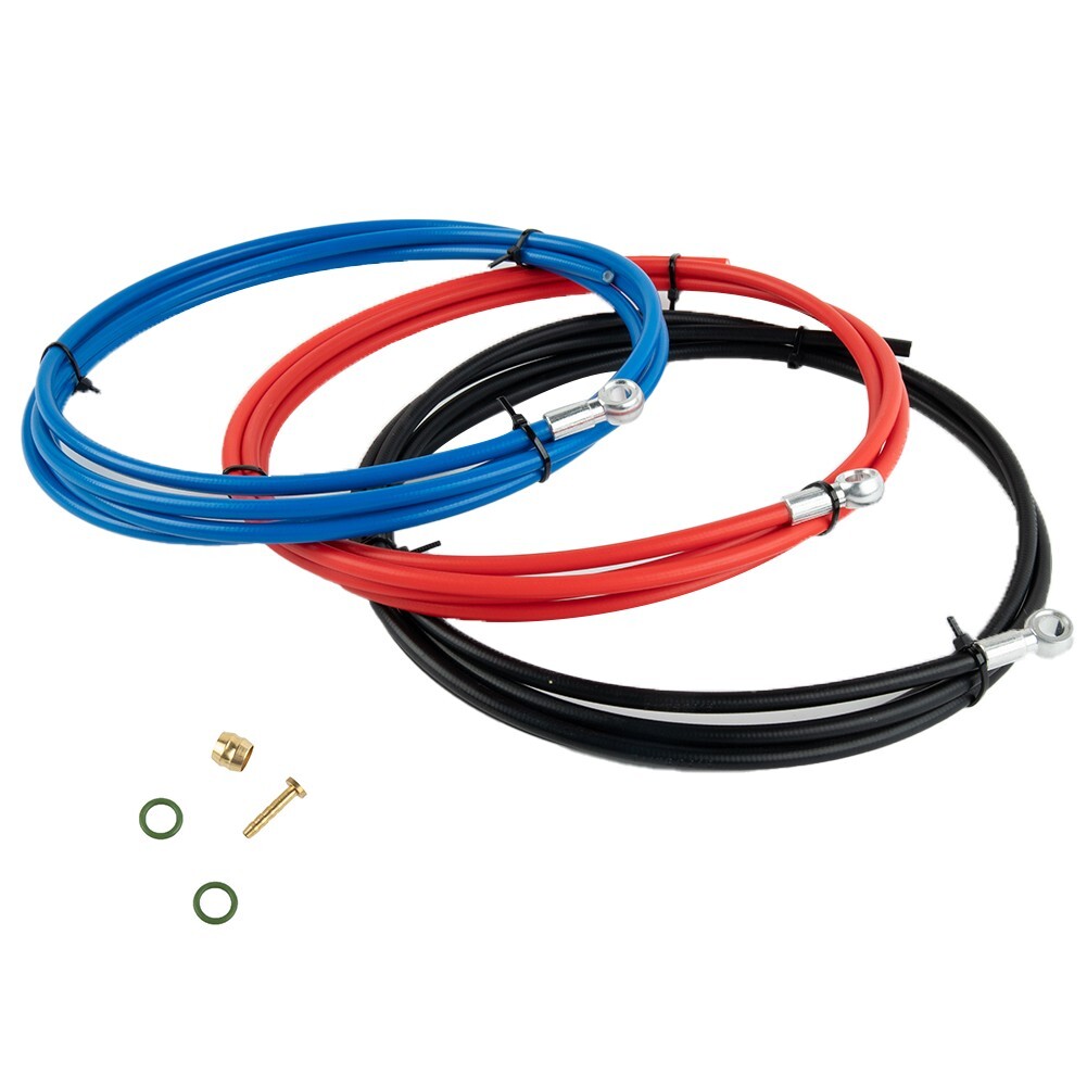 1*Bike BRAKE HOSE KIT FOR-SHIMANO-BH90 SLX M7000 XT M8000 XTR SERIES BRAKES