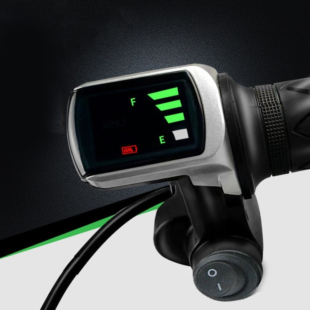 48V With Press Button And-6-Pin Electric Scooter And Bike Throttle Grip