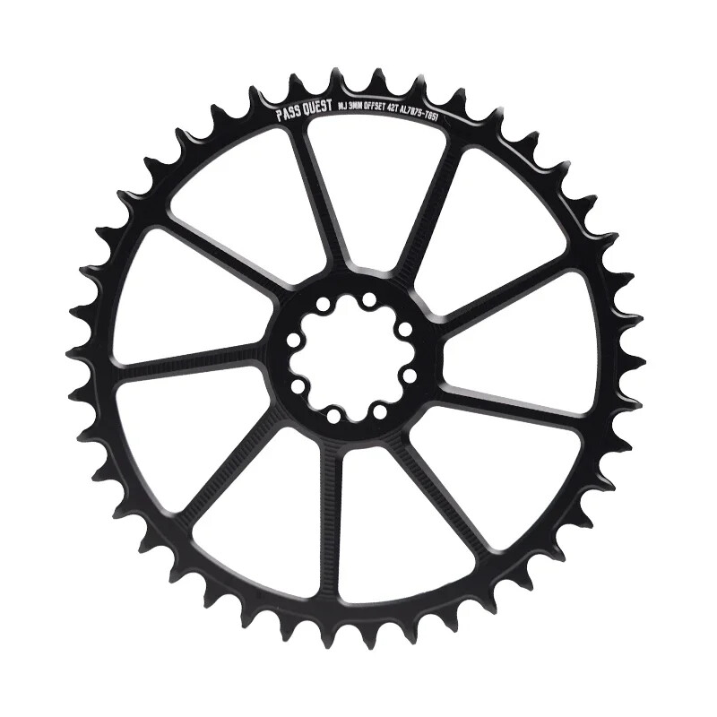 MTB Bicycle 3mm Offset Round Chainring Narrow Wide Chainring 40 42 44 46 48T