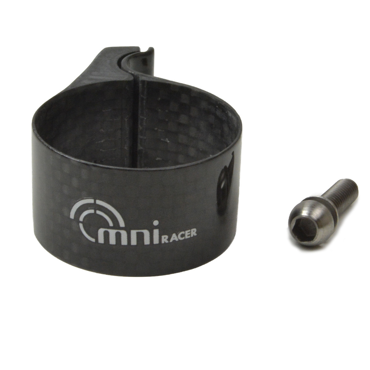 OMNI Racer Worlds Lightest FULL Carbon Front Derailleur Adapter Clamp 31.8-32 mm