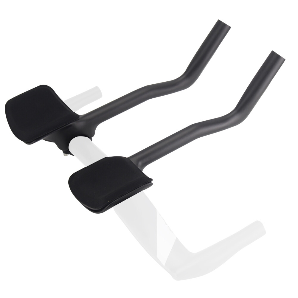 Road Bicycle Rest Aero Bars Carbon Triathlon TT Handlebars 360mm Degree 30/40/50