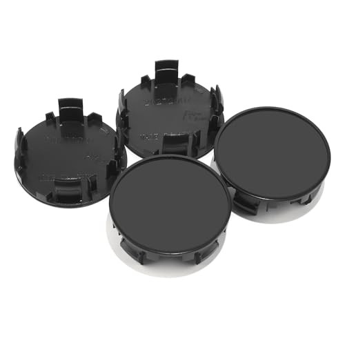 4Pcs 63.5mm(2.5in) Wheel Center Outer 63.5mm 2.5″ . Inner 55.7mm 2.19″ Black