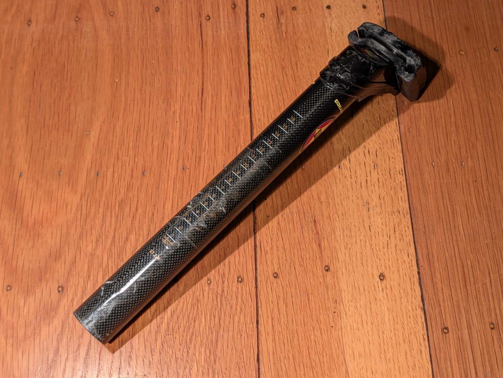 Easton EC90 Carbon Seatpost 27.2 mm x 260mm, matrix composite, road bike
