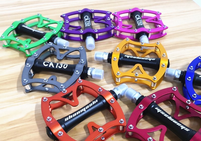 Aluminum Road MTB Mountain Bike XC Bicycle Pedal Flat Platform Pedals