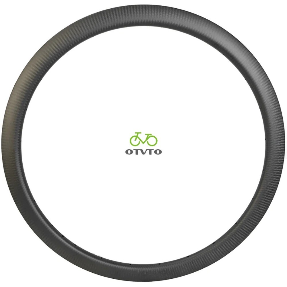 1 Pcs 700c Gravel Bike Carbon Rims Tubular 26mm Width 30mm 38mm 45mm 50mm Depth