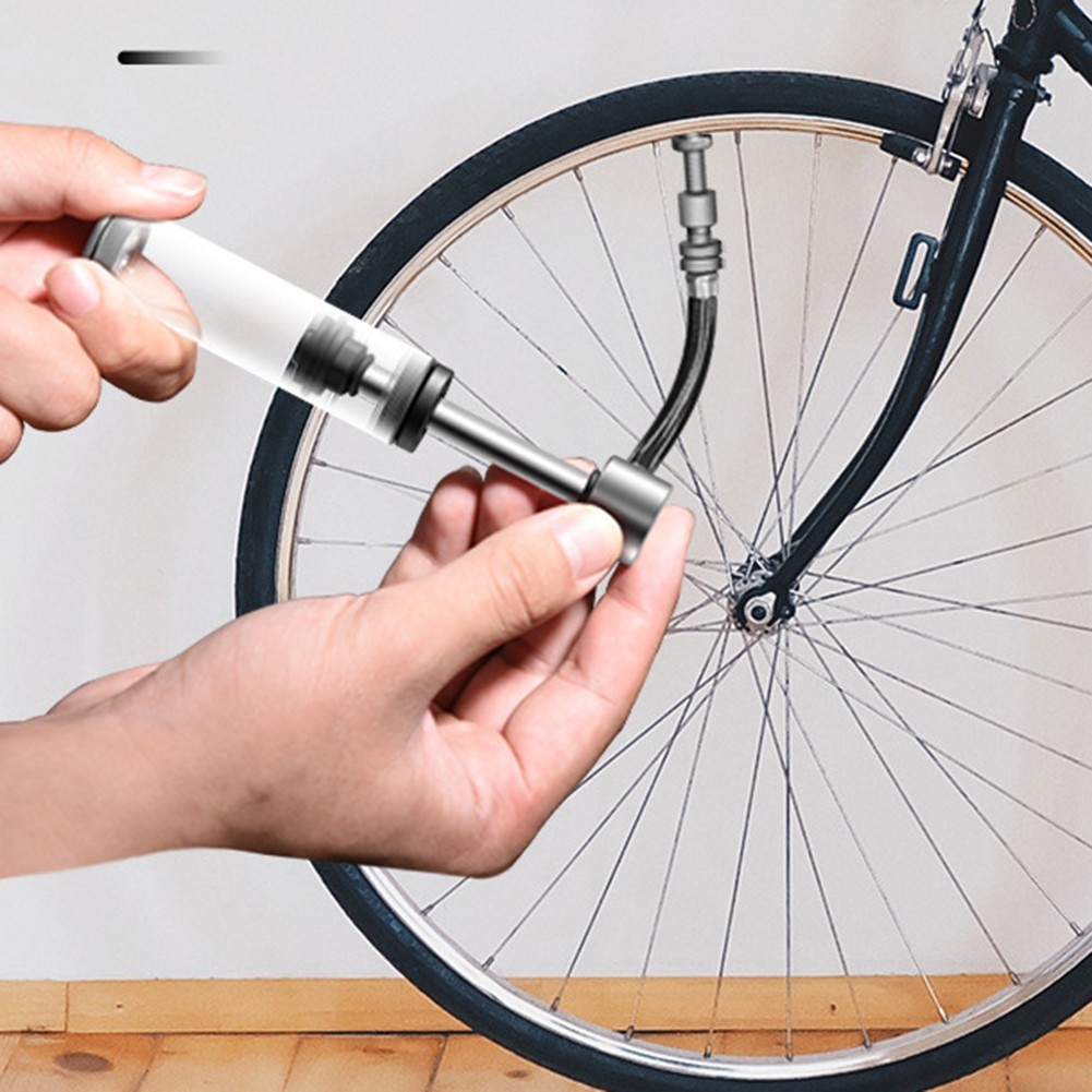 Miniature Portable Bike Pump High Pressure with Ball Needle for Road Bikes