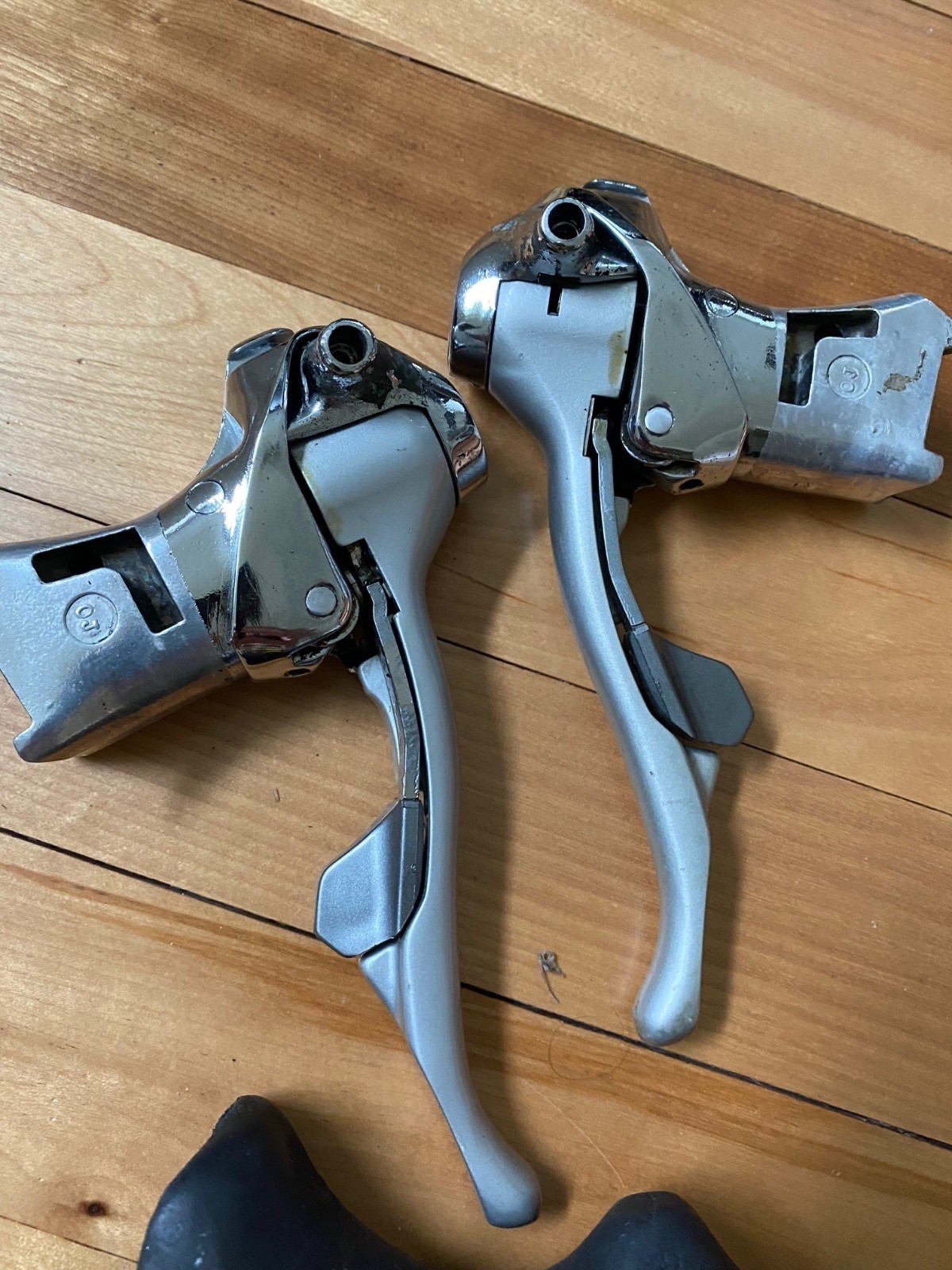 Vintage Shimano Dura Ace ST-7400 STI Dual Control Shifters Brake Levers 8 Speed