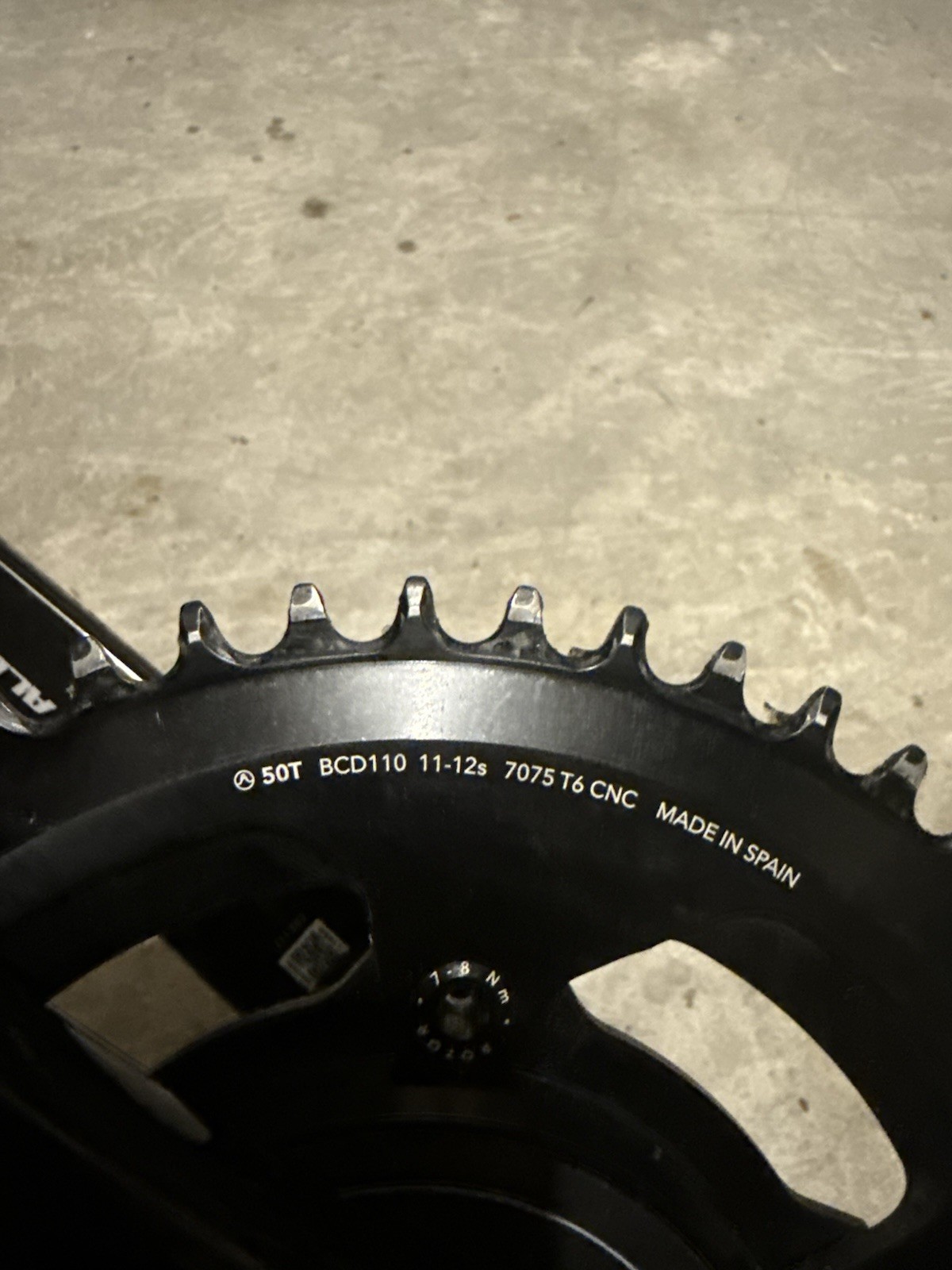 Rotor InSpider power meter Aldhu Carbon 165mm 30mm spindle 50 tooth