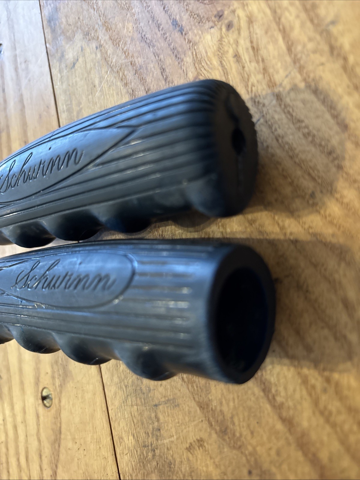 Vintage Schwinn Dark Blue Hand Grips Panther Jaguar Phantom Etc Chubby Grips