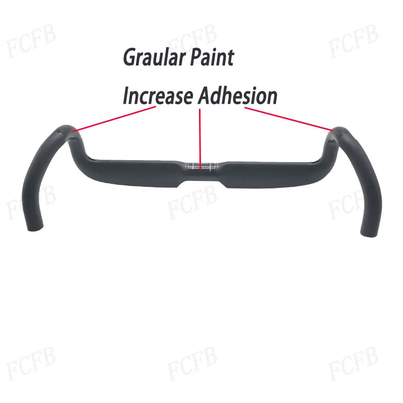 Carbon Fibre Gravel Road Bike Handlebar 31.8mm Clamp 360-440mm Drop Bar