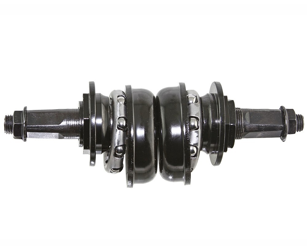 Bottom Bracket Conversion Kit 1pc to 3 piece Crankset 136mm Length BMX Klunker