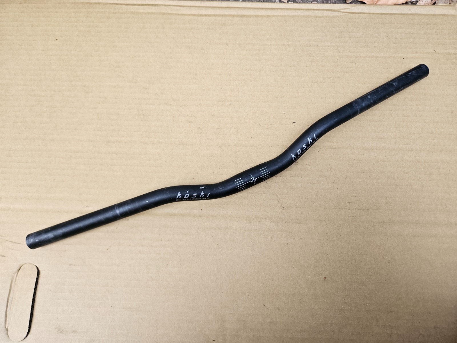 Koski Engineering Aluminum Mountain Bike Riser Bars 25.4mm Clamp x 62cm Wide