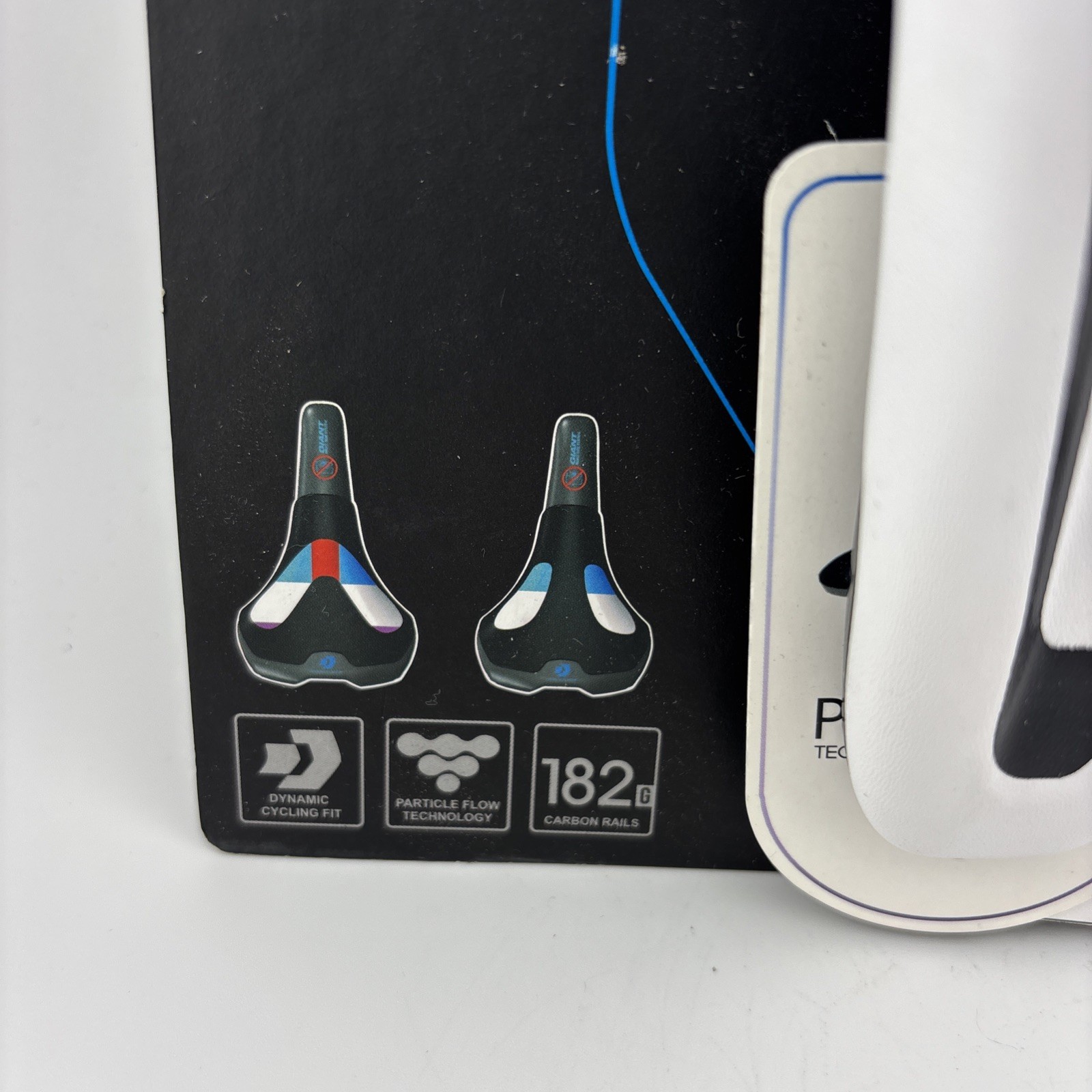 Giant Cobalt Collection Contact SLR Saddle Forward Position Carbon White