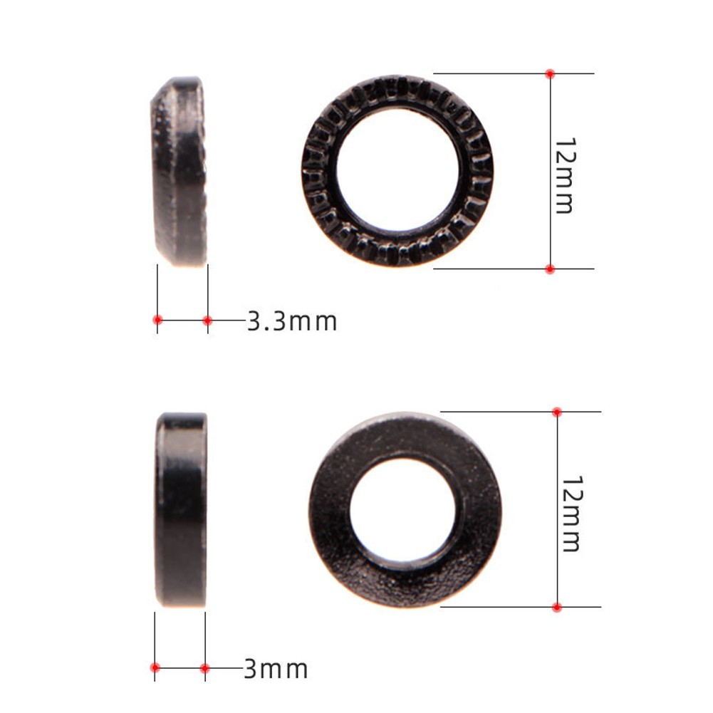 Sturdy High Carbon Steel Screw for Scooter and Bike Brake Replacements