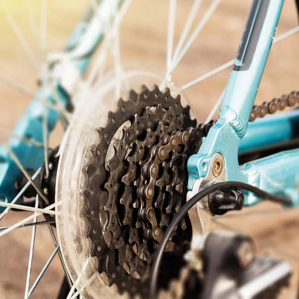 3 Pack Bike Spoke Protector Flywheel Spokes Guard Plastic Cover for Bicycle Rear