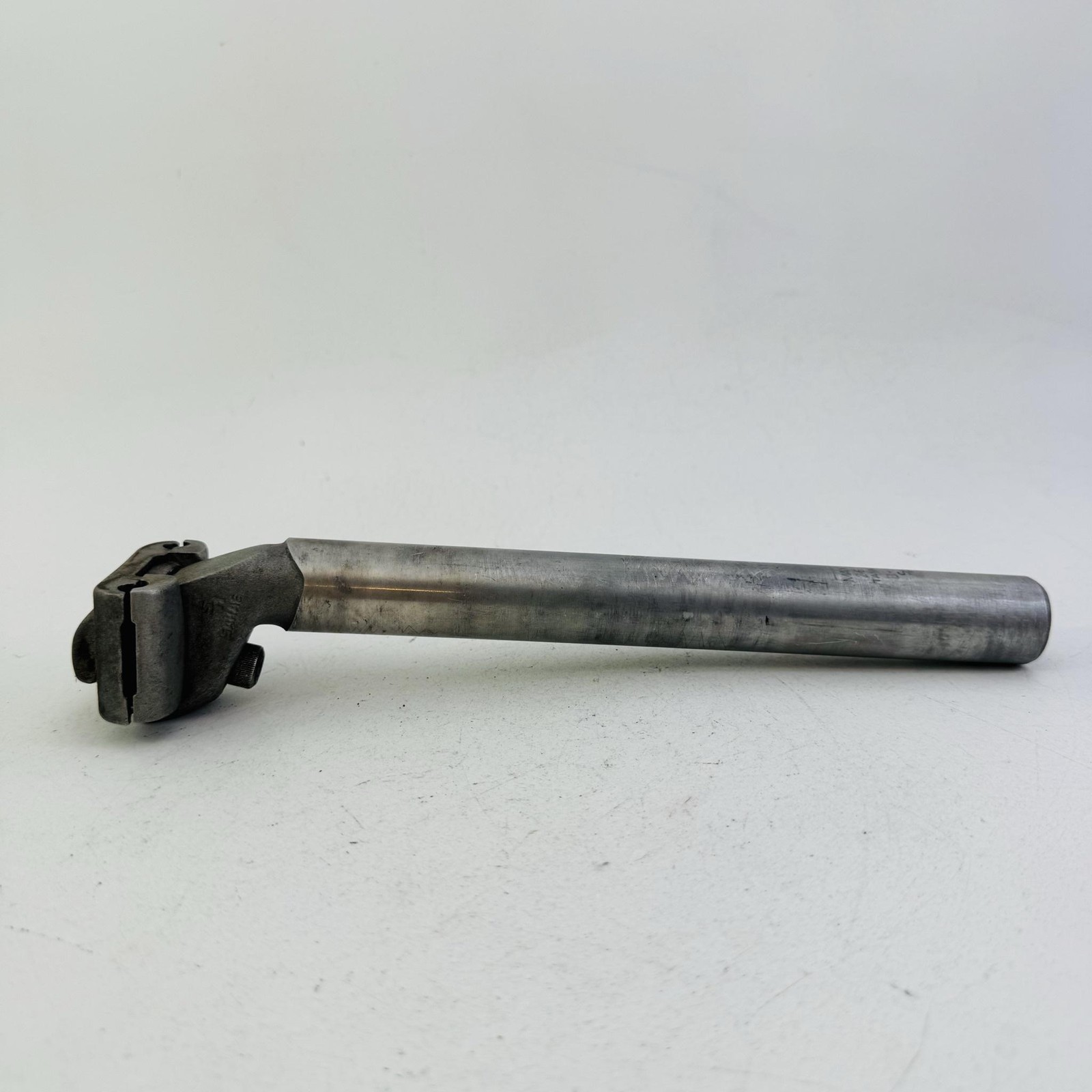 Vintage SR Sakae Seatpost 26.8mm Silver Alloy Taiwan Road MTB Bike B-90 C2