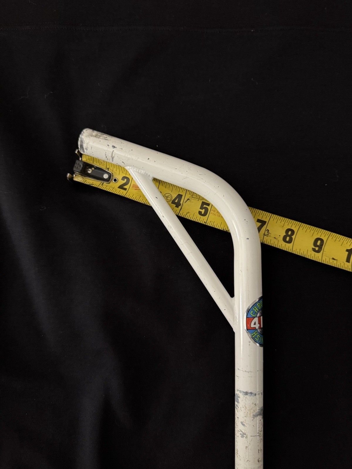 Stamped Hisn Lung BMX braced seatpost 22.2mm x 15in Universal fit MPN 22.2 x 15”