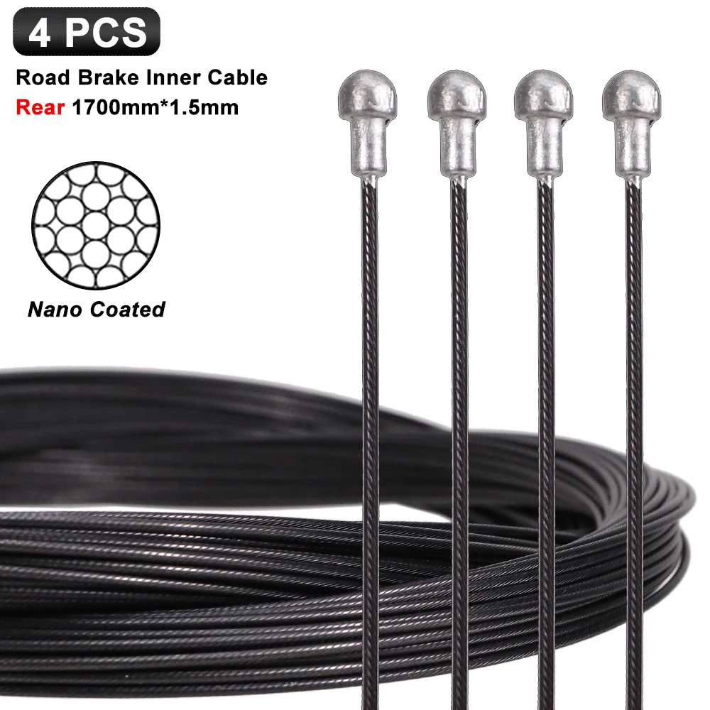 MTB Bike Brake Shift Cable Set Nano Coated Stainless Steel Road Bicycle