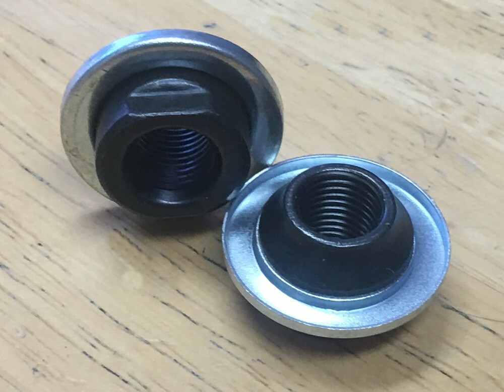 NEW 3/8″ x 26T Axle Cone Nut Set for Brake Hub Bikes Cycling