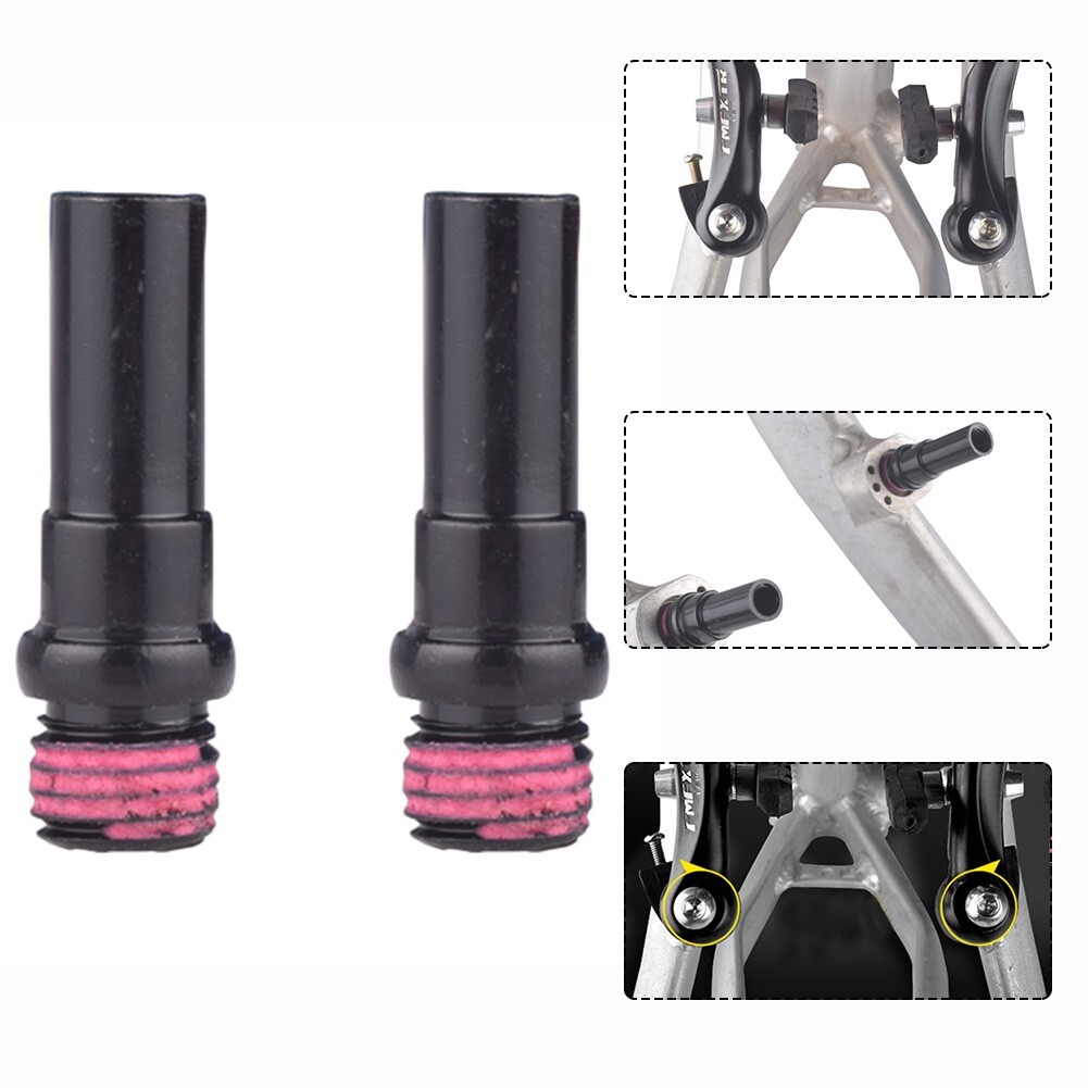 High Strength M10 V Brake Screws for Secure Bike Frame/Fork Attachment (2 Pack)