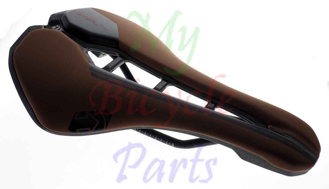 Shimano PRO Stealth Performance Saddle Stainless 7x7mm Rail, 152mm, Brown