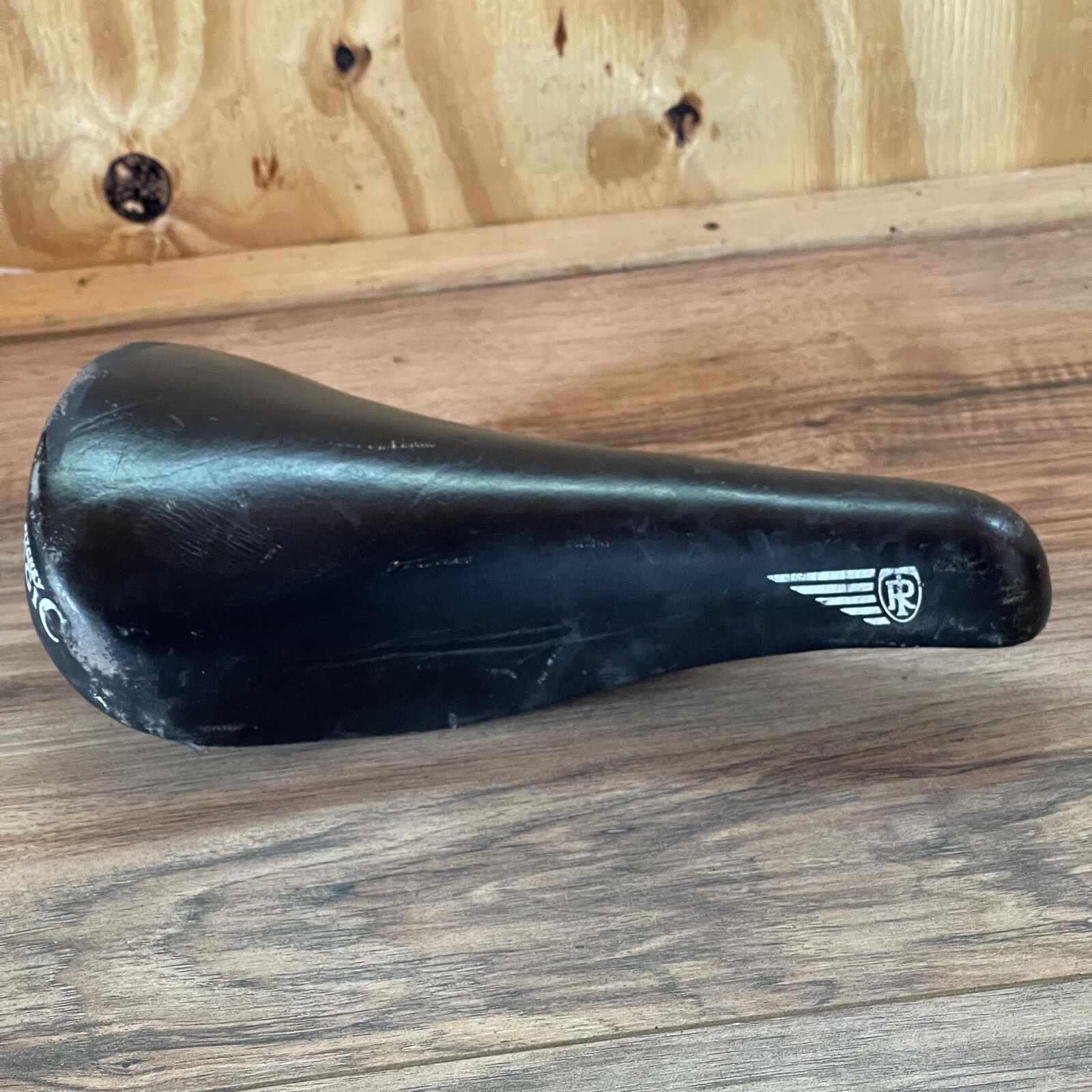 Vintage Ritchey Logic MTB Saddle Viscount Special Development Black Leather