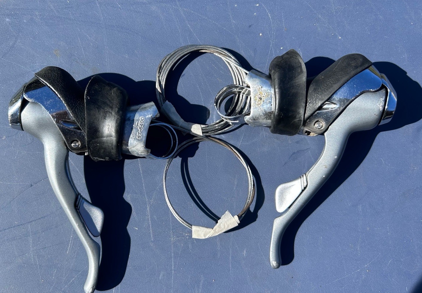 Vintage Shimano 600 Ultegra ST-6400 Shifters Brifters Pair