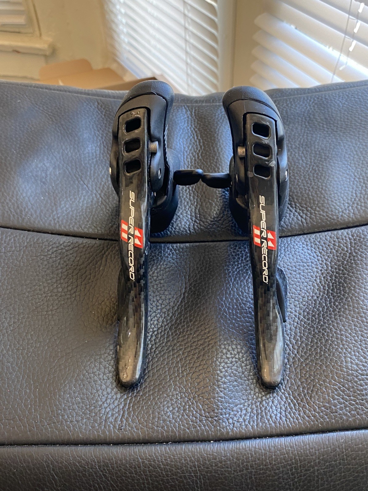 Campagnolo SUPER RECORD ErgoPower 11-Speed Shift & Brake Lever Set EP11-SR1C