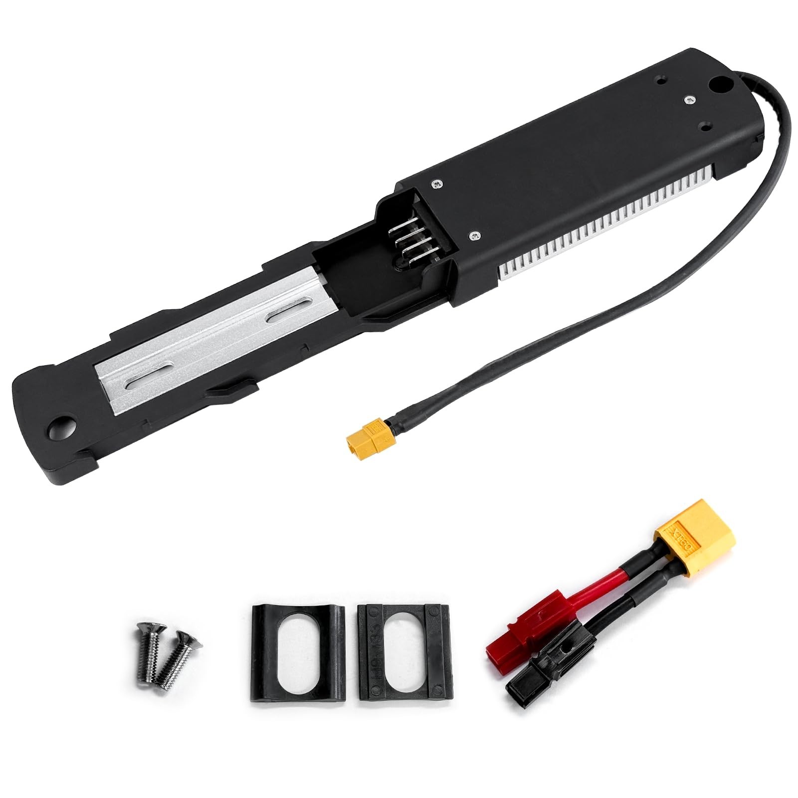 Ebike Battery Mounting Plate Replacement for 4pin Electric Bike, XT60 & Anderson