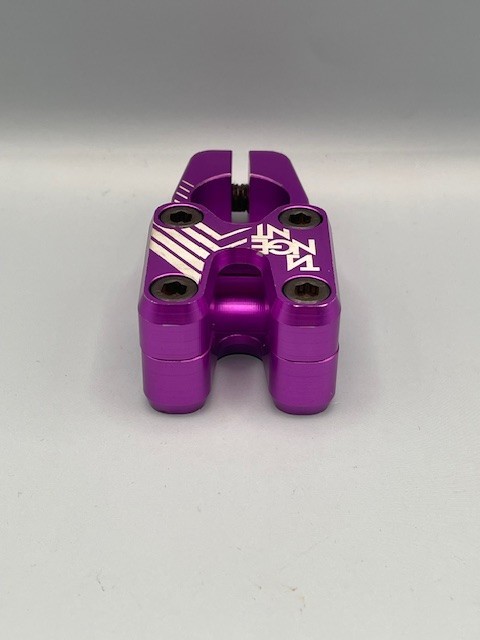 Tangent Split Top Load Stem – Purple – 1″ – 40mm – BMX – Racing – USA BMX