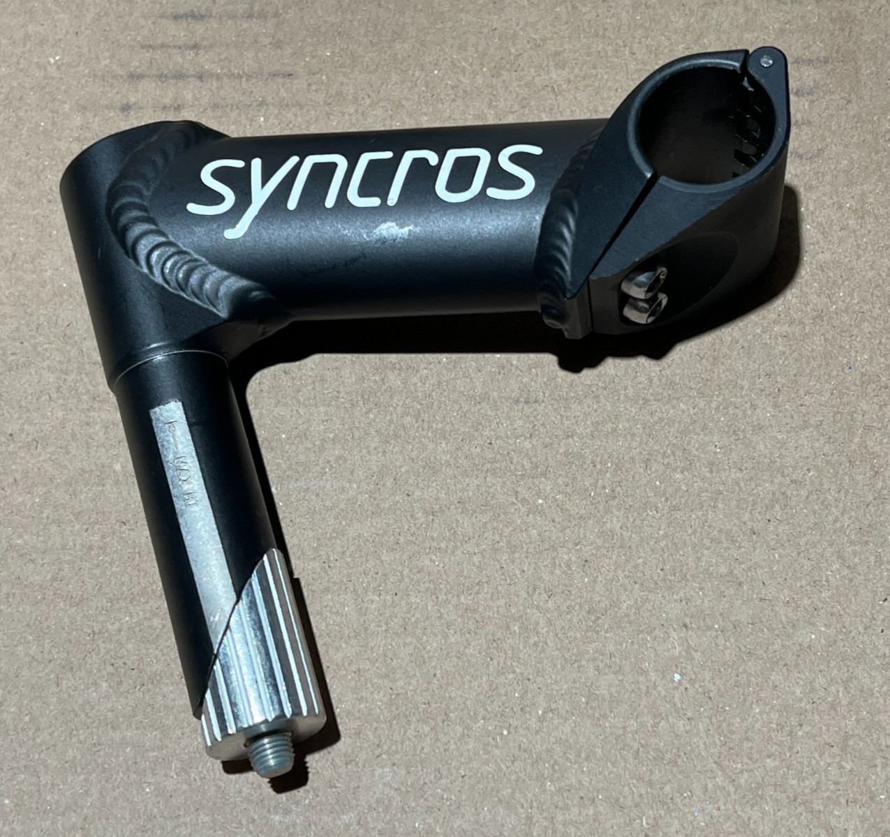 Syncros Quill Stem 115mm, 1″ Handlebar Clamp 22.2mm Quill, -15 deg