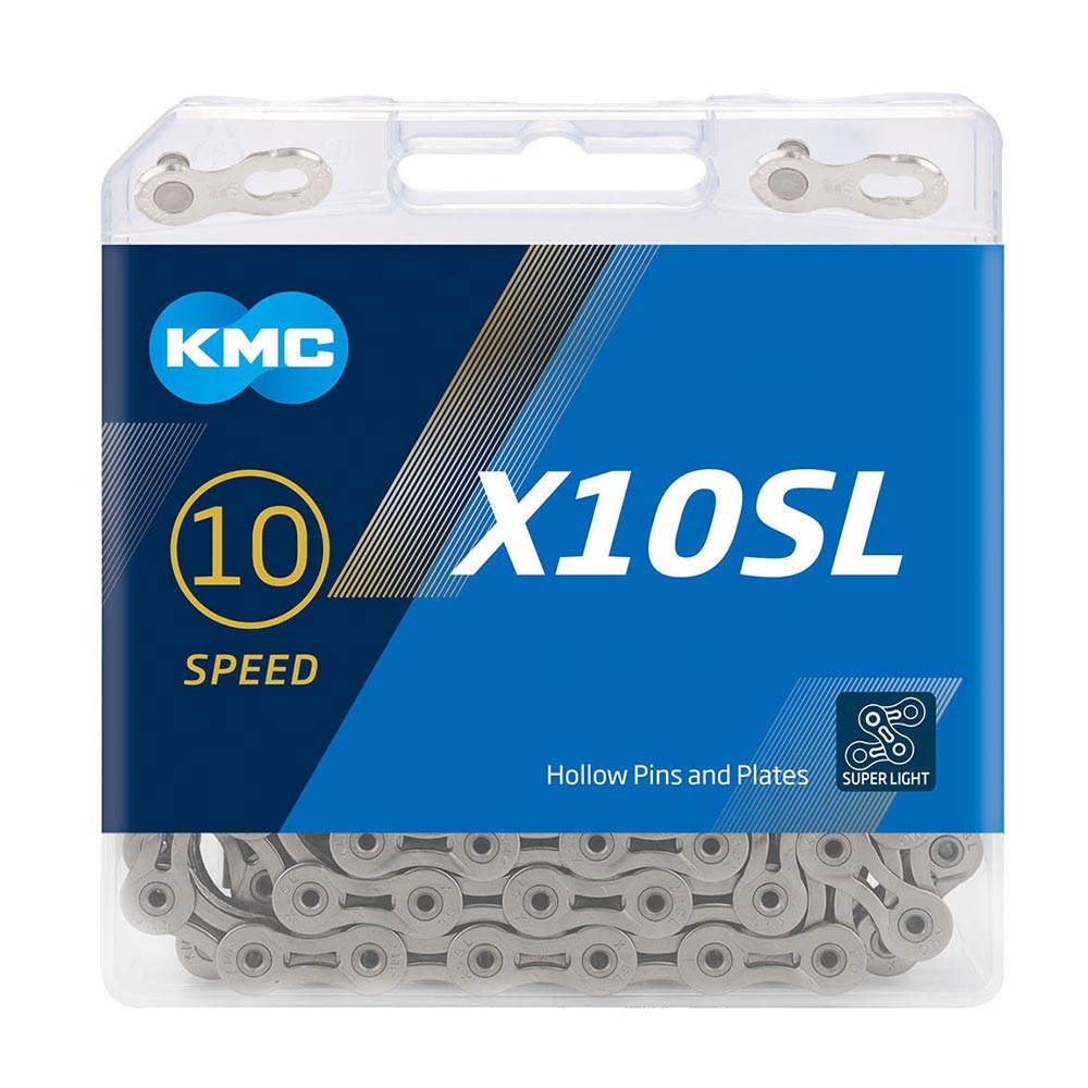 KMC X10sl Chain 114 Link Silver