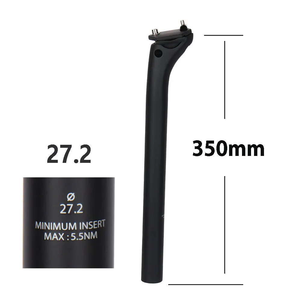 ELITAONE Carbon Fiber Bike Seatpost 27.2/30.9/31.6mm 20mm Offset MTB Road 🚴