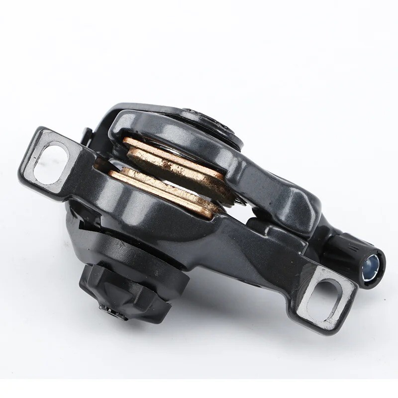 1 Pair Bicycle Brake Caliper Mechanical Disc Caliper MTB Pushe Piston Disc Brake