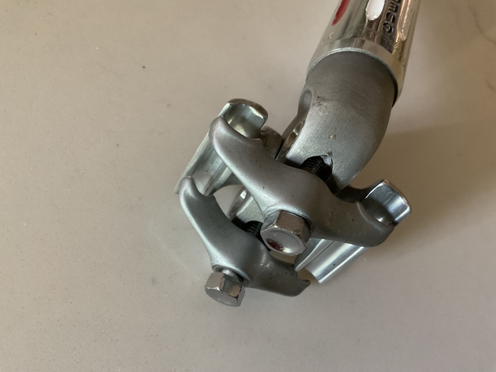 Campagnolo Record Fluted 2 Bolt Seatpost 1980s 27.2mm X 210mm Guerciotti Panto